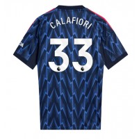 Stroje piłkarskie Arsenal Riccardo Calafiori #33 Koszulka Wyjazdowej 2025-26 Krótki Rękaw